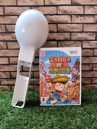 Samba de Amigo Wii + Maraca Wii