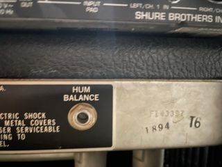 Amplificador Fender Bassman 135 Blackface USA 1981