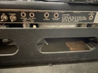 Amplificador Fender Bassman 135 Blackface USA 1981