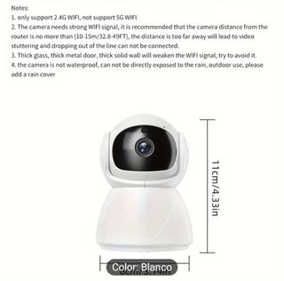 4 Cámaras vigilancia wifi. Unidades disponibles