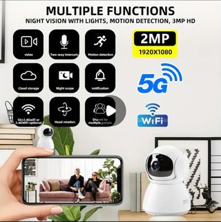 4 Cámaras vigilancia wifi. Unidades disponibles