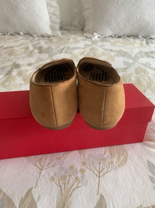 Zapato Carolina Herrera Ante Marron