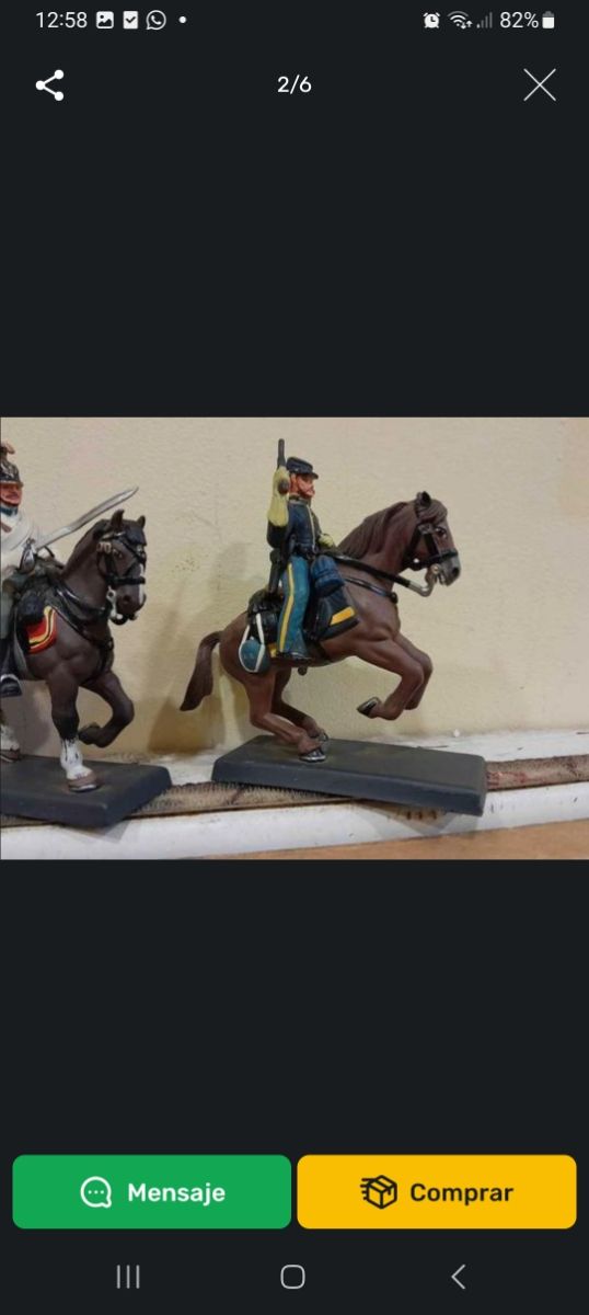 Lote soldados de plomo