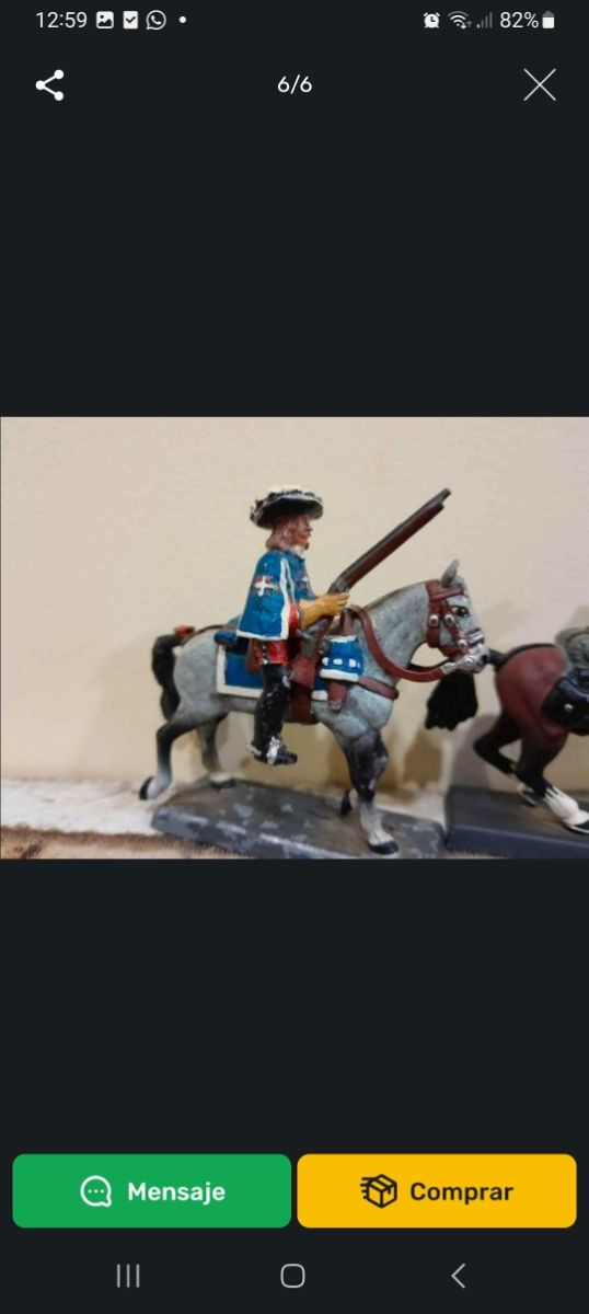 Lote soldados de plomo