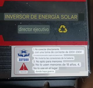 INVERSOR DE CORRIENTE PARA COCHES