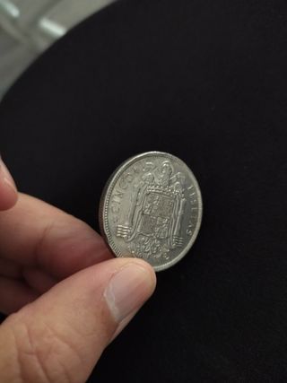Moneda 5 pesetas Franco