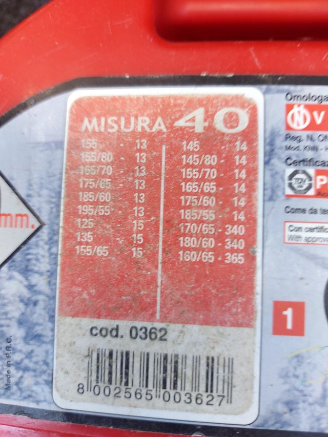 Catene da neve per auto