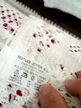 Colcha de ganchillo para cama 1,35.