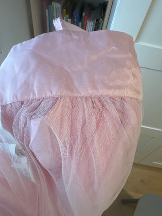 Cortina rosa de tul Zara Home