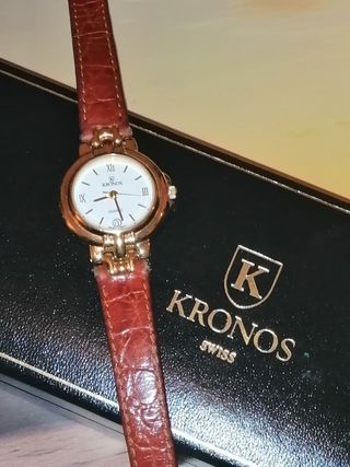 Relógio Kronos Ladies gold plated