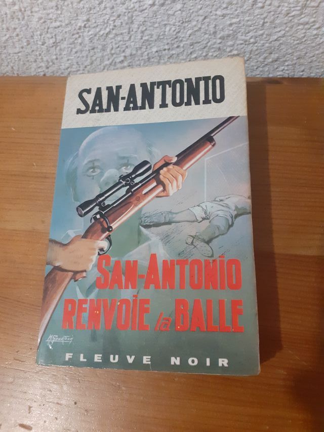 LIBRO San-Antonio renvoie la balle, EN FRANCÉS