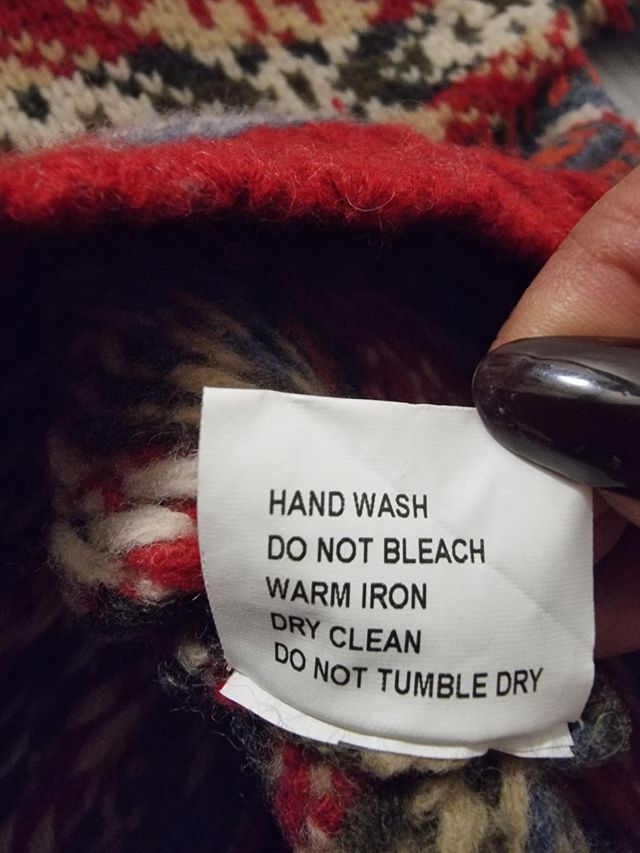 New england pull unisex 100% lana