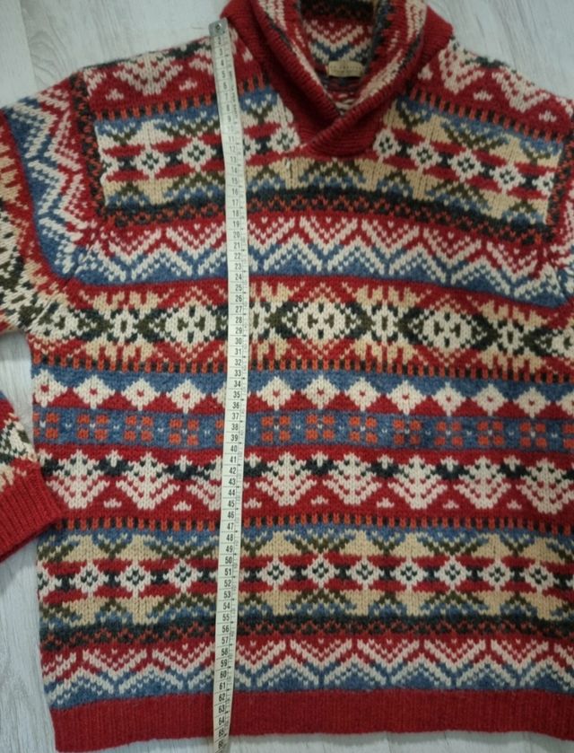 New england pull unisex 100% lana