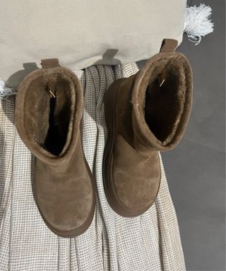 Botas serraje suela engomada Zara talla 38 y 39