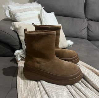 Botas serraje suela engomada Zara talla 38 y 39