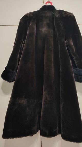 Abrigo mouton sintético 