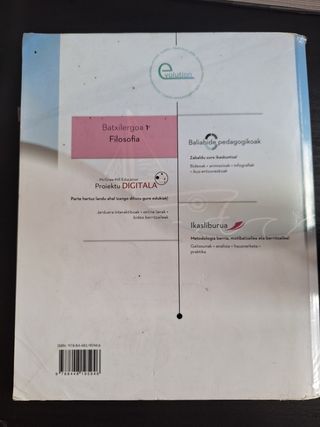 LIBRO de texto de Filosofia