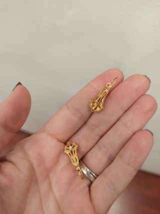 Pendientes Oro Vintage
