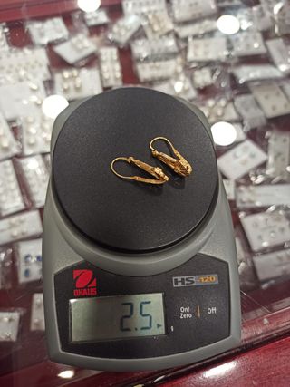 Pendientes Oro Vintage