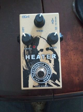 Pedal guitarra overdrive/booster