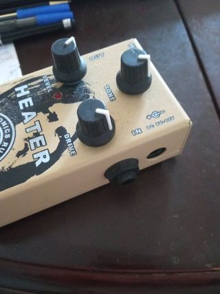 Pedal guitarra overdrive/booster