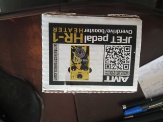 Pedal guitarra overdrive/booster