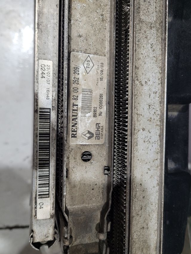 Pack radiadores Renault Clio II