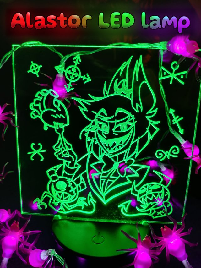 Alastor lamparita LED - Edición Halloween