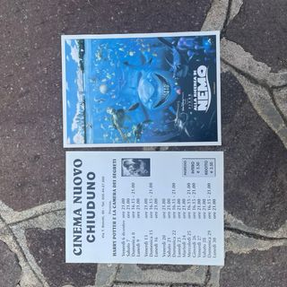 Harry Potter locandina cinema Nemo