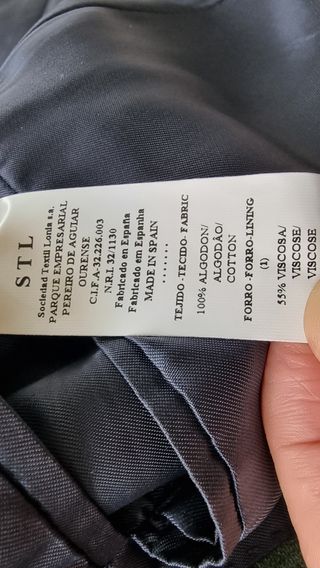 Americana terciopelo Purificacion Garcia