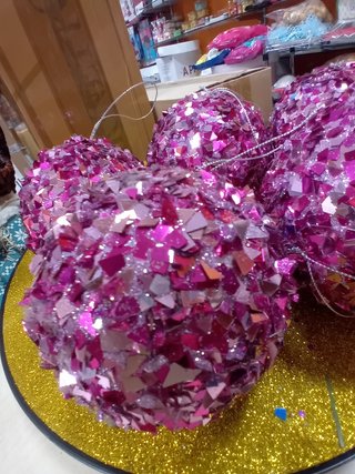 Palline natalizie decorate