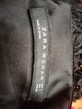 Falda zara encaje talla M_L