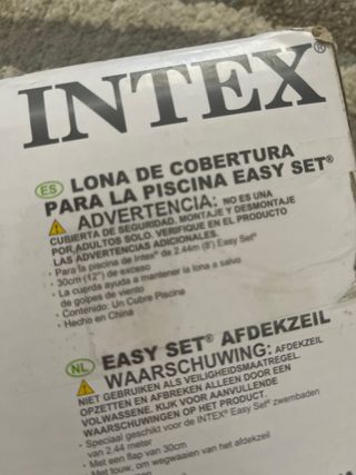 Cubre piscina intex~ KRYSTAL CLEAR POOL BASICS.