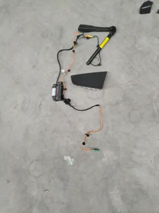 Airbag pretensor e instalación asiento  Vectra c