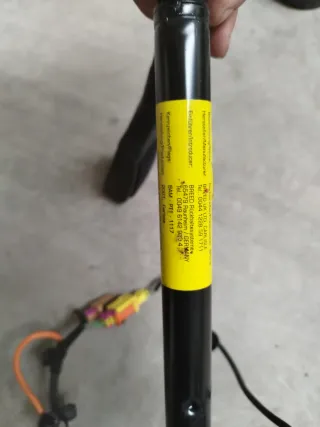 Airbag pretensor e instalación asiento  Vectra c