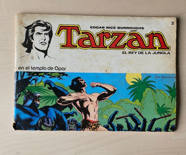 Cómic Tarzán el rey de la jungla 