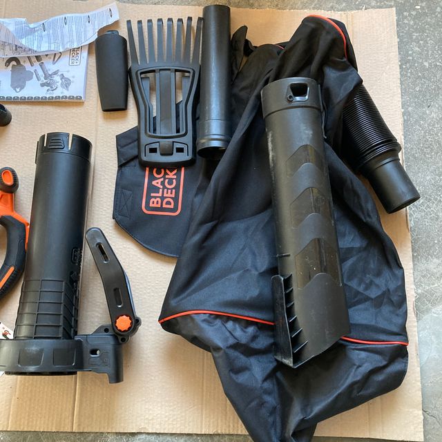 Black+Decker 3 in 1 aspiratore e soffiatore.420308