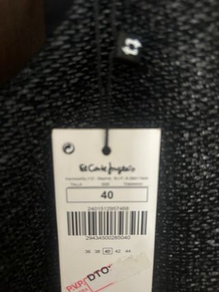 Vestido nergro fiesta talla 40