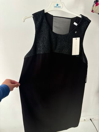 Vestido nergro fiesta talla 40