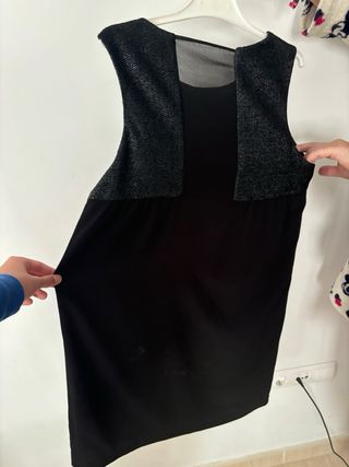 Vestido nergro fiesta talla 40