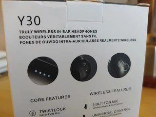 Auriculares Bluetooth 5.0 Y30 TWS - estrenar