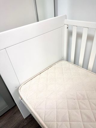 Cuna blanca lacada Sauthon