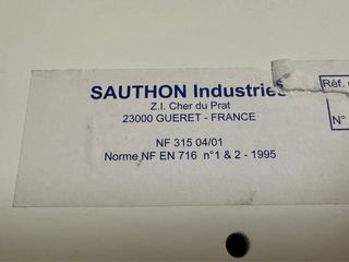 Cuna blanca lacada Sauthon