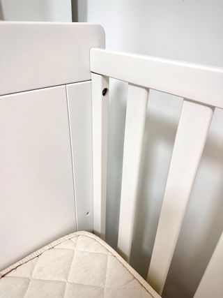 Cuna blanca lacada Sauthon