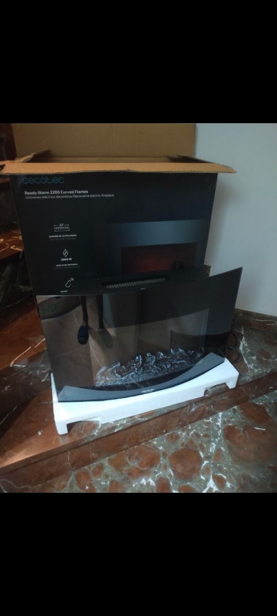 Estufa chimenea nueva