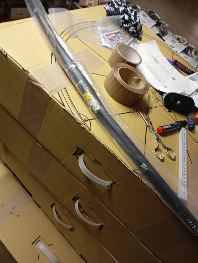 Manubrio MTB 31.8 lungh 810mm flat prota