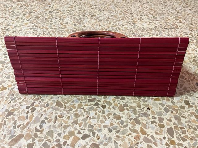 Bolso de mano madera