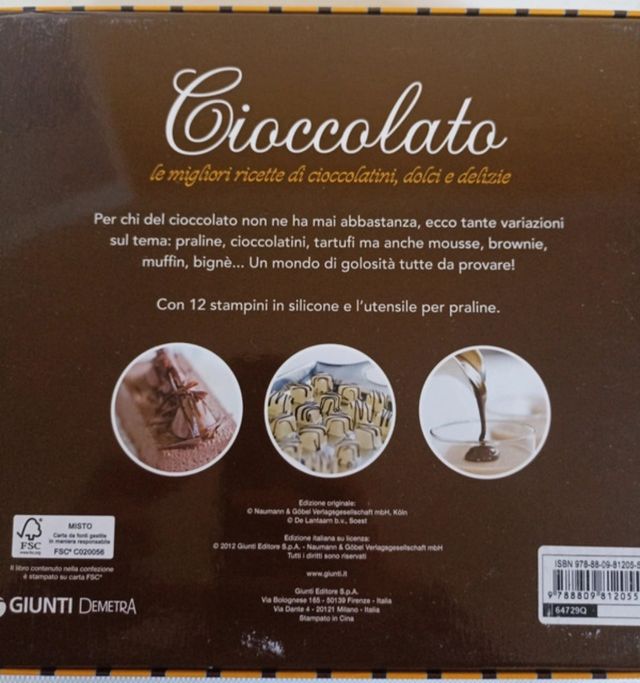 Kit Creazione PRALINE al cioccolato + ricettario