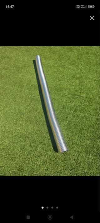 Canna fumaria ad aria compressa DINAFLEX in acciaio inossidabile
