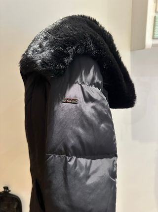 Abrigo plumas negro Geox talla M